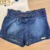 fernandaramoskids com br Conjunto Infantil Feminino Blusa com Babado e Short de Laço3