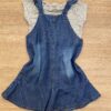 fernandaramoskids com br Conjunto Infantil Feminino Blusa Listrada e Salopete Jeans com Bolsos4