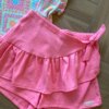 fernandaramoskids com br Conjunto Infantil Feminino Estampado e Pink Flúor Cropped e Short2
