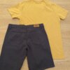fernandaramosstore com br Conjunto Infantil Masculino Camiseta Mostarda e Bermuda de Sarja2