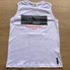 fernandaramoskids com br Regata Infantil Masculina Venice Beach Branca com Estampa1
