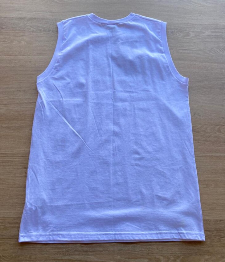fernandaramoskids com br Regata Infantil Masculina Venice Beach Branca com Estampa3