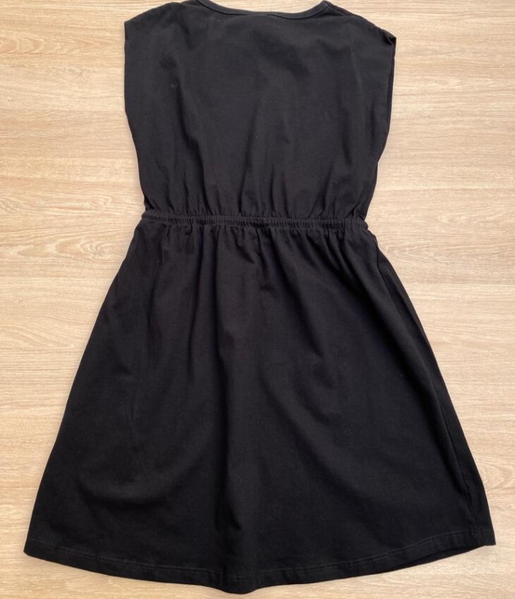 fernandaramoskids com br Vestido Infantil Feminino Manga Muscle My Favorite Preto2