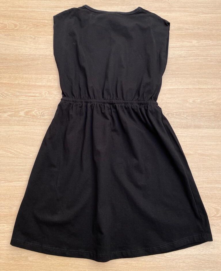 fernandaramoskids com br Vestido Infantil Feminino Manga Muscle My Favorite Preto2