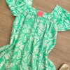 fernandaramoskids com br Vestido Infantil Feminino Manga Princesa Estampado de Borboletas Verde1