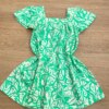 fernandaramoskids com br Vestido Infantil Feminino Manga Princesa Estampado de Borboletas Verde2