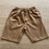 Bermuda Infantil Masculina Bege com Bolsos Fernanda Ramos Store