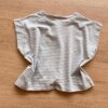 fernandaramoskids com br Blusa Feminina Infantil Verde Água Listrada de Lilás2
