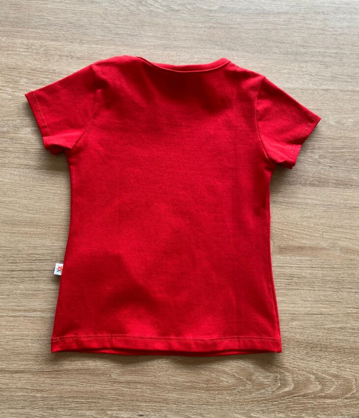 fernandaramosstore com br Camiseta Masculina Infantil Manga Curta Vermelha Básica2