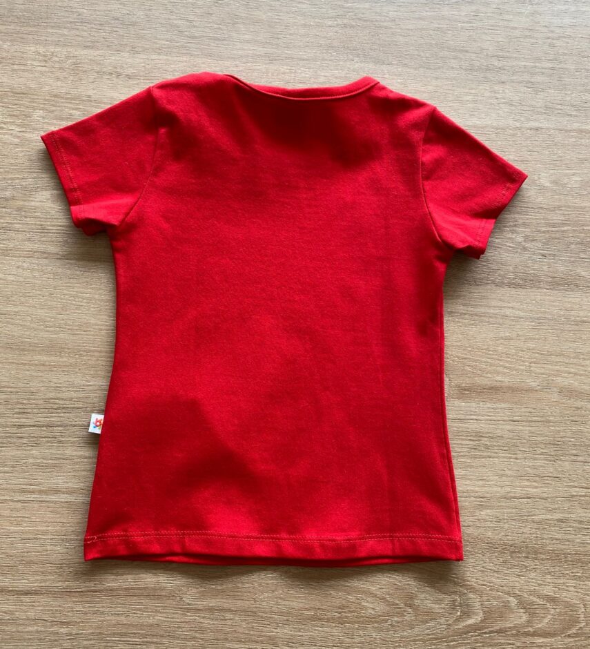 fernandaramosstore com br Camiseta Masculina Infantil Manga Curta Vermelha Básica2