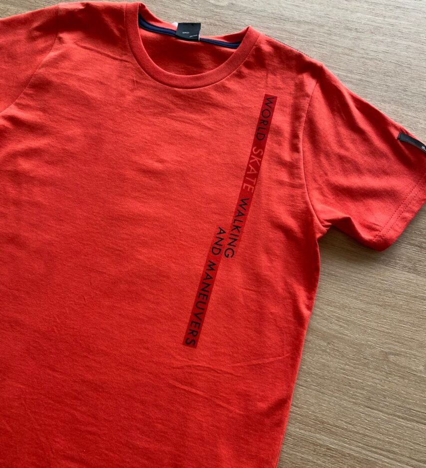 fernandaramoskids com br Camiseta Masculina Infantil World Manga Curta Vermelha1