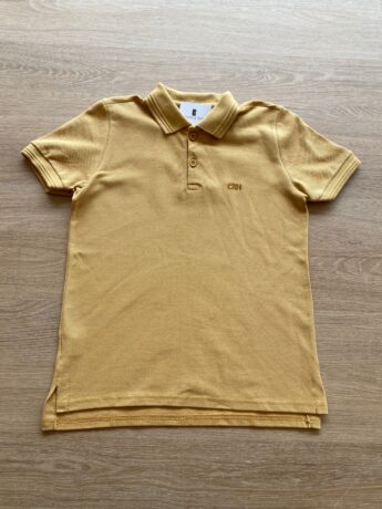 Camiseta Polo Infantil Masculina Tradicional Caramelo Fernanda Ramos Kids