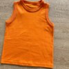 fernandaramoskids com br Regata Infantil Masculina Básica Laranja1