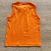 fernandaramoskids com br Regata Infantil Masculina Básica Laranja2