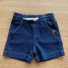 Short Infantil Feminino Comfort Jeans com Cordão Fernanda Ramos Kids