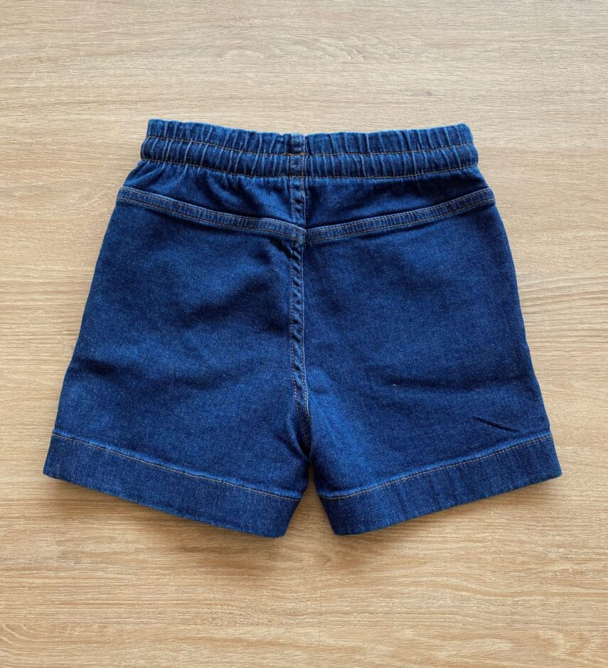 fernandaramoskids com br Short Infantil Feminino Comfort Jeans com Cordão2