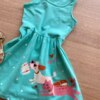 fernandaramoskids com br Vestido Infantil Feminino Rodado Verde Água1