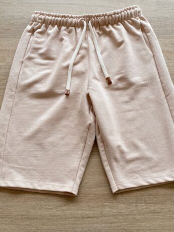 fernandaramoskids com br Bermuda Infantil Comfort Masculina Bege1