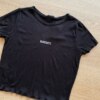 fernandaramoskids com br Blusa Cropped Feminina Infantil Sun (Day) Preto1