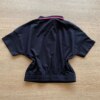fernandaramoskids com br Blusa Cropped Gola Polo Feminina Juvenil Preta Dream Team2