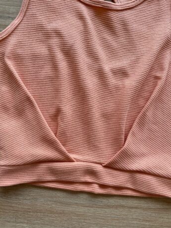 fernandaramoskids com br Blusa Cropped Infantil Feminina Salmão1