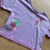 fernandaramoskids com br Blusa Cropped Manga Curta Infantil Feminina Nice Lilás2