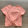 fernandaramoskids com br Blusa Cropped Manga Curta Lovely Laranja Neon2