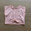 Blusa Feminina Infantil Rosa Listrada Fernanda Ramos Kids