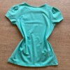 fernandaramoskids com br Blusa Manga Curta Infantil Feminina Verde Água3