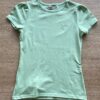 Blusa Manga Curta Infantil Feminina Verde Claro Fernanda Ramos Kids