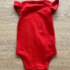 fernandaramoskids com br Body Infantil Feminino Básico Manga com Babado Vermelho2