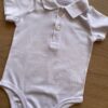 fernandaramoskids com br Body Infantil Manga Curta Gola Polo Branco2