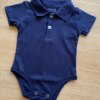 fernandaramoskids com br Body Infantil Masculino Azul Marinho Gola Polo1
