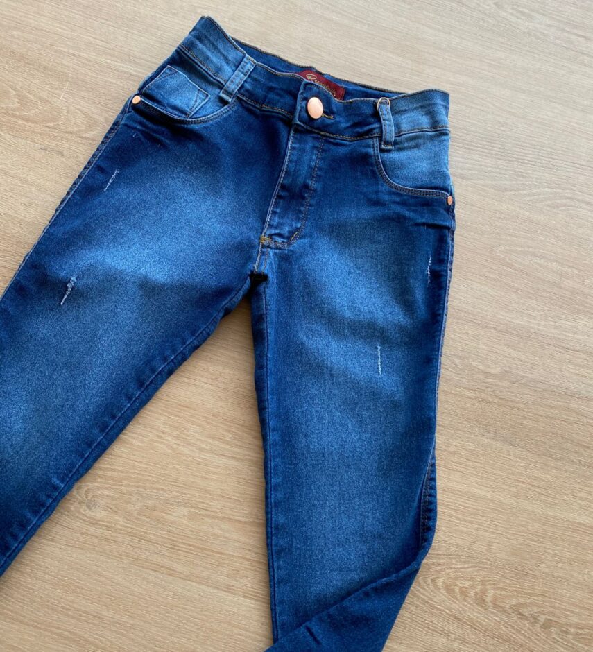 fernandaramoskids com br Calça Feminina Juvenil Jeans Lavagem Média1