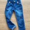Calça Infantil Feminina Jeans com Detalhe de Sorvetinho Fernanda Ramos Kids