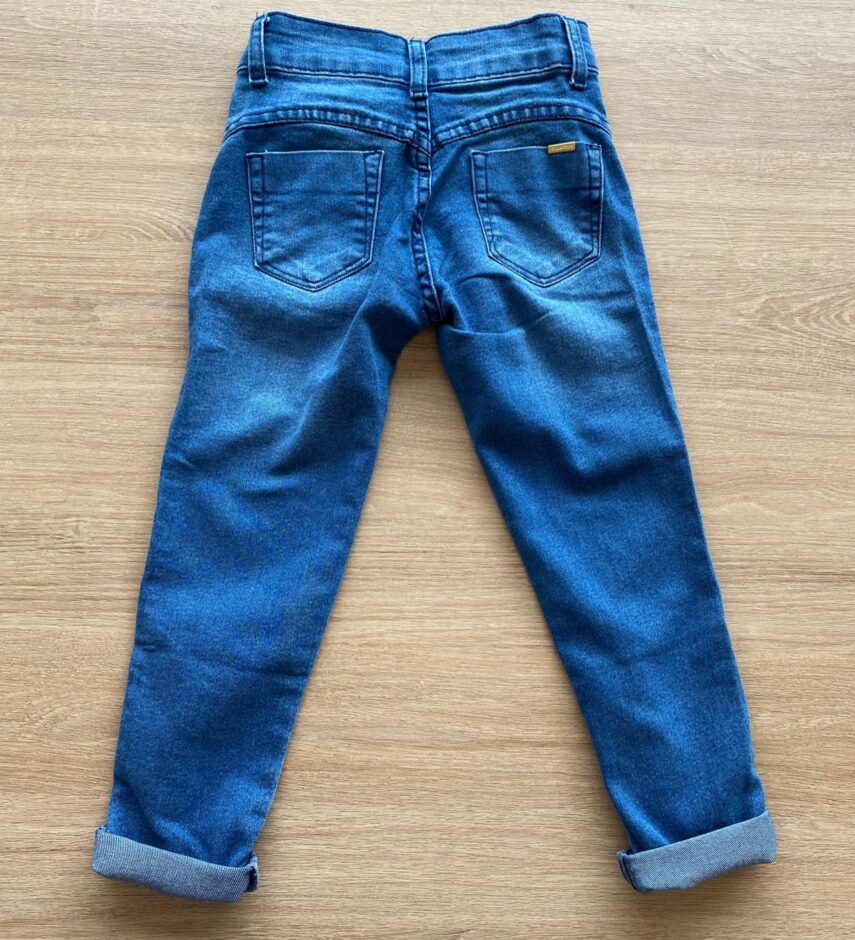 fernandaramoskids com br Calça Infantil Feminina Jeans com Detalhe de Sorvetinho2