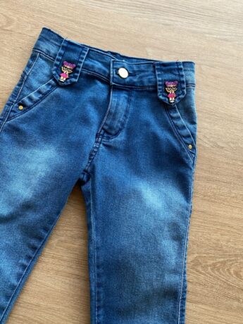 fernandaramoskids com br Calça Infantil Feminina Jeans Lavagem Média1