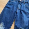 fernandaramoskids com br Calça Juvenil Feminina Jeans Wide Leg com Destroyed2