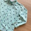 fernandaramoskids com br Camisa Infantil Masculina Manga Longa Estampada Verde Água1