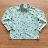 Camisa Infantil Masculina Manga Longa Estampada Verde Água Fernanda Ramos Kids