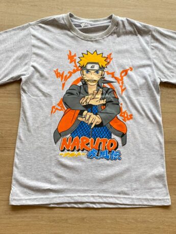 Camiseta Infantil Masculina Cinza Estampada Fernanda Ramos Kids