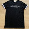 Camiseta Infantil Masculina Manga Curta Alongada Preta Fernanda Ramos Kids