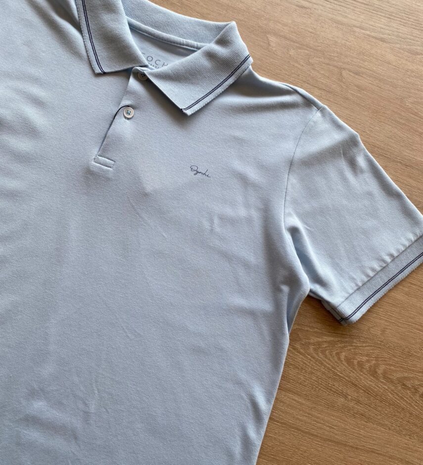 fernandaramoskids com br Camiseta Polo Infantil Masculina Casual Slim Manga Curta Azul1