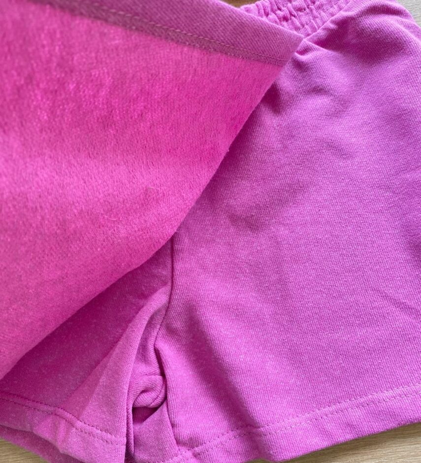 fernandaramoskids com br Conjunto Infantil Feminino Blusa Cropped e Short Saia Lilás1