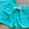 fernandaramoskids com br Conjunto Infantil Feminino Blusa Cropped Manga Curta e Short Verde2