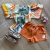 Conjunto Infantil Feminino Blusa Estampada e Short com Amarração Fernanda Ramos Kids