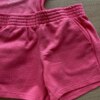 fernandaramoskids com br Conjunto Infantil Feminino Cropped e Short Rosa2