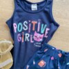 fernandaramoskids com br Conjunto Infantil Feminino Regata e Short Estampado Azul Marinho1