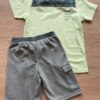 fernandaramoskids com br Conjunto Infantil Masculino Camiseta Genuine e Bermuda Listrada4