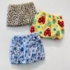 Kit 3 Calcinhas Infantil Feminina de Algodão Estampadas Fernanda Ramos Kids